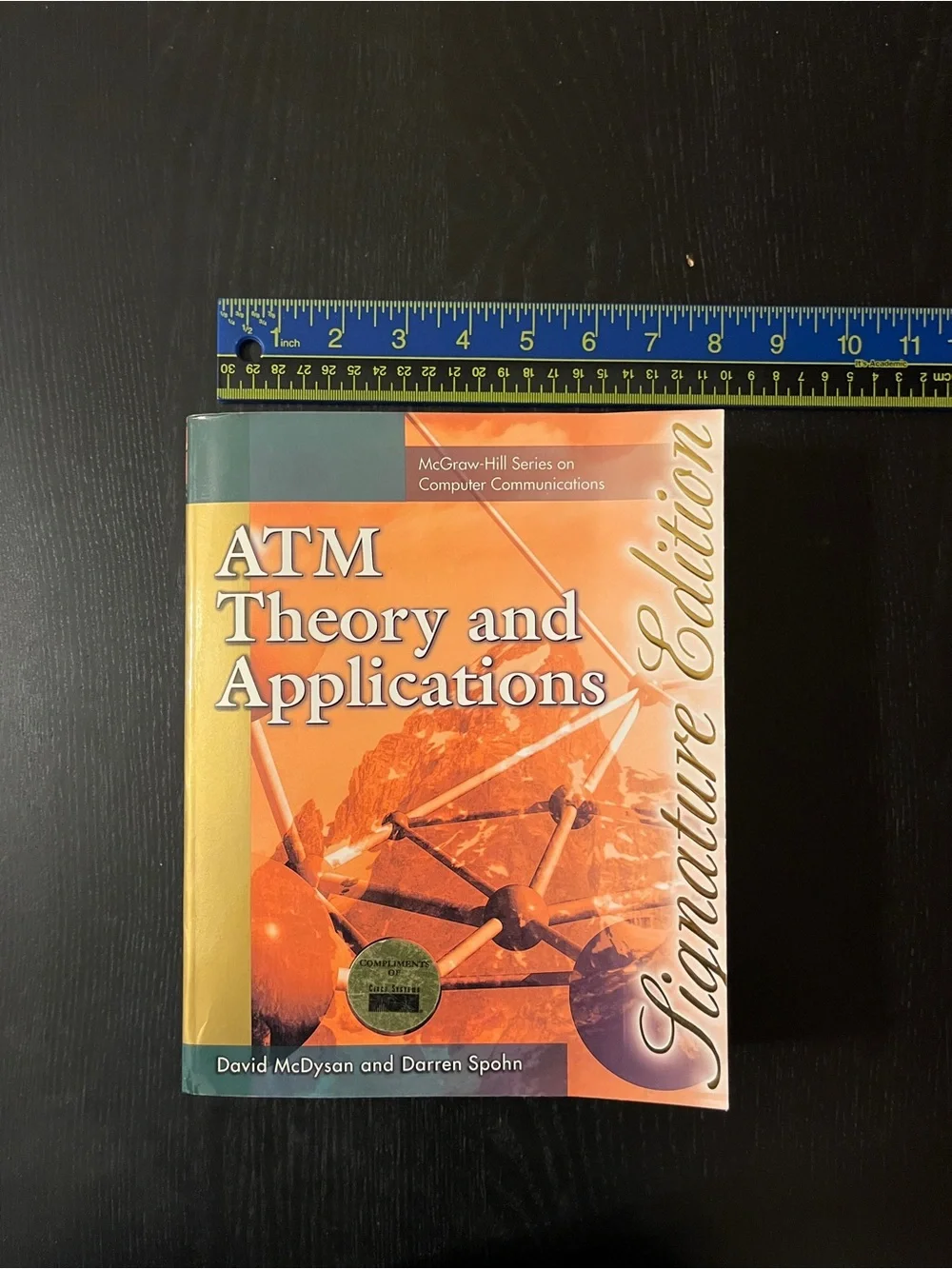 (Original $69.95) McGraw-Hill ATM Theory and Applications Book Signature Edition